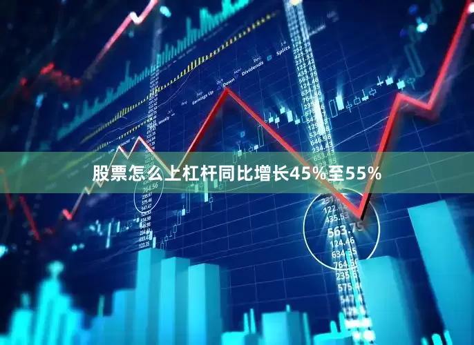 股票怎么上杠杆同比增长45%至55%