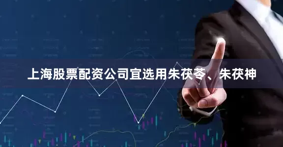 上海股票配资公司宜选用朱茯苓、朱茯神